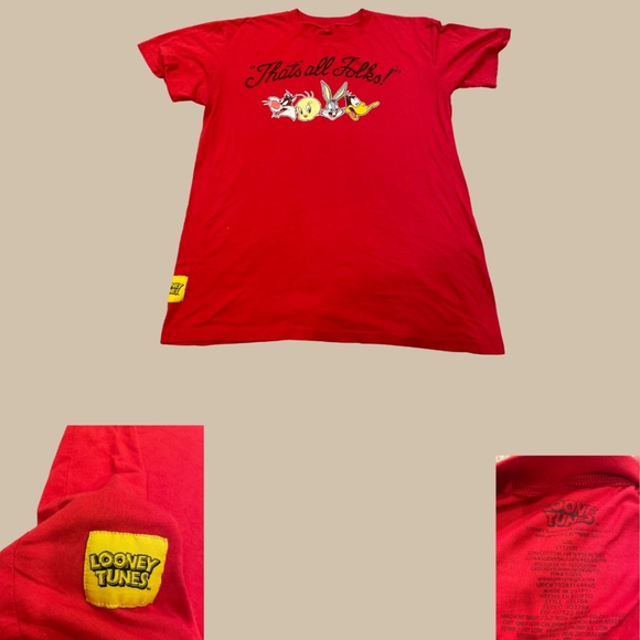 Men's Large Looney Tunes Tee - Picture 1 of 1